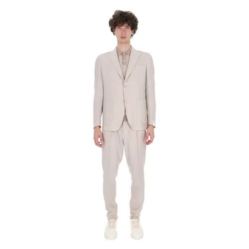 Suits > Suit Sets > Single Breasted Suits - - Eleventy - Modalova