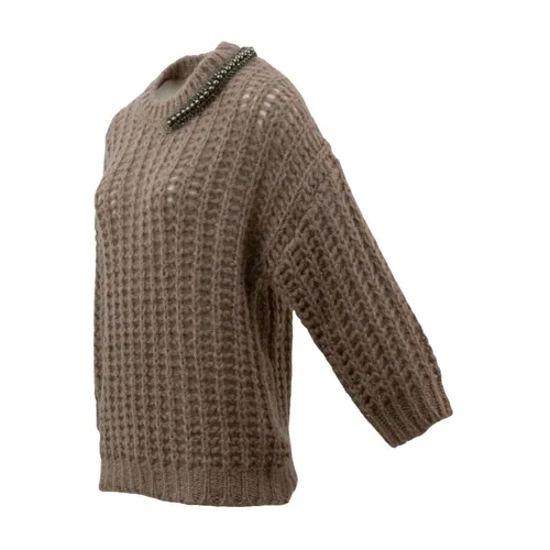 Knitwear > Round-neck Knitwear - - Brand Unique - Modalova