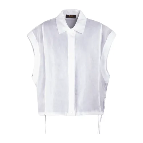 Tops > Sleeveless Tops - - Moorer - Modalova