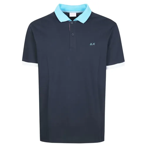 Sun68 - Tops > Polo Shirts - Blue - Sun68 - Modalova
