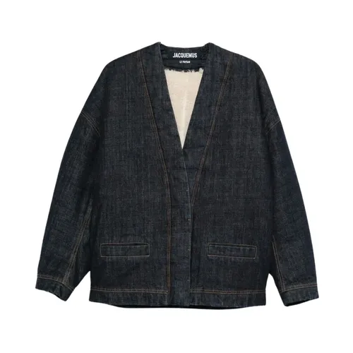 Jackets > Denim Jackets - - Jacquemus - Modalova