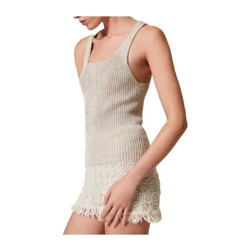 Tops > Sleeveless Tops - - Twinset - Modalova