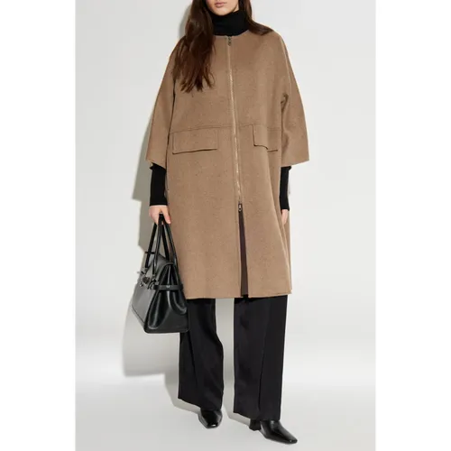 Coats > Single-Breasted Coats - - Max Mara - Modalova
