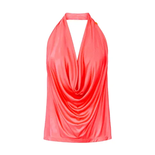 Tops > Sleeveless Tops - - Elisabetta Franchi - Modalova