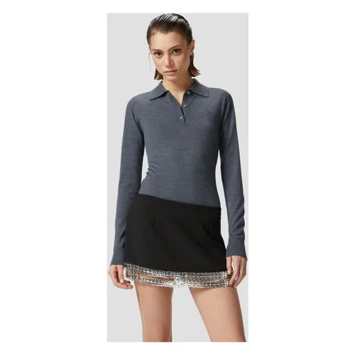 Pinko - Tops > Polo Shirts - Gray - Pinko - Modalova