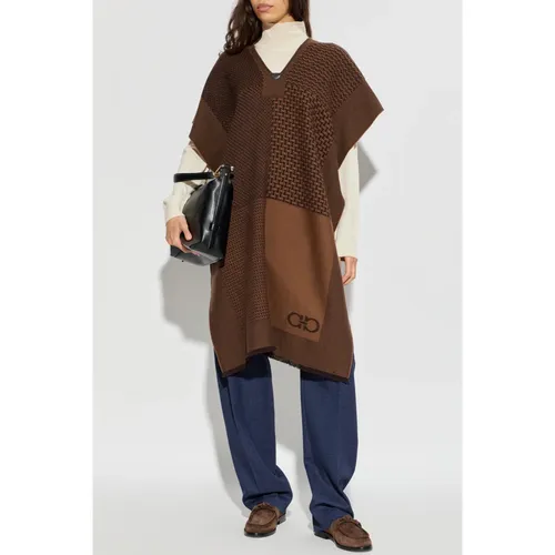 Jackets > Capes - - Ferragamo - Modalova