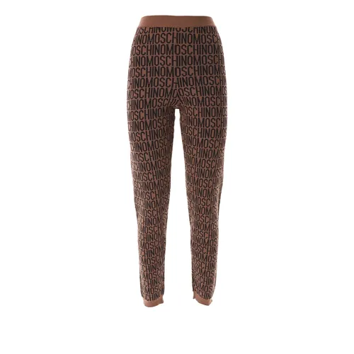 Trousers > Leggings - - Moschino - Modalova