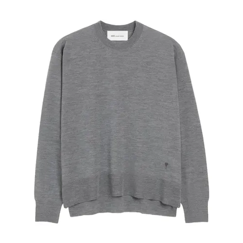 Knitwear > Round-neck Knitwear - - Ami Paris - Modalova