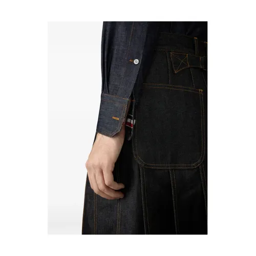 Shirts > Denim Shirts - - Thom Browne - Modalova