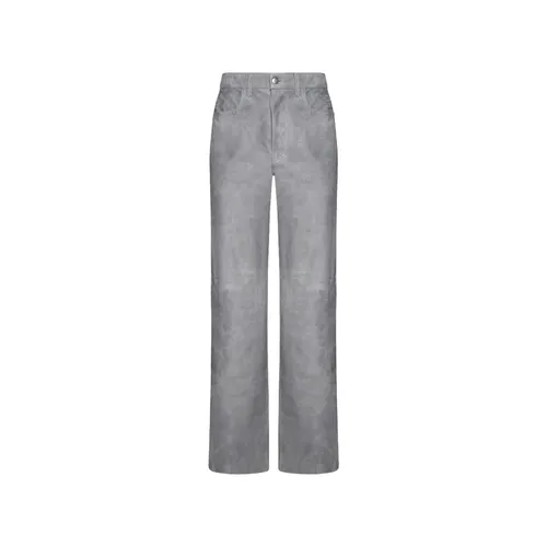 Trousers > Leather Trousers - - Amiri - Modalova
