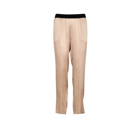 Trousers > Slim-fit Trousers - - Semicouture - Modalova