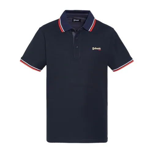 Tops > Polo Shirts - - Schott NYC - Modalova