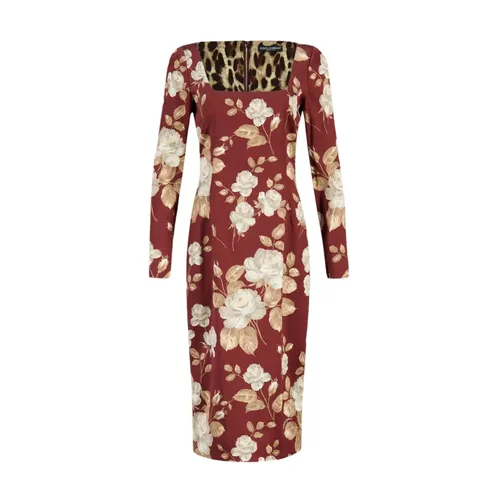 Dresses > Day Dresses > Midi Dresses - - Dolce & Gabbana - Modalova