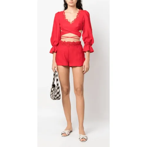 Blouses & Shirts > Blouses - - Ermanno Scervino - Modalova