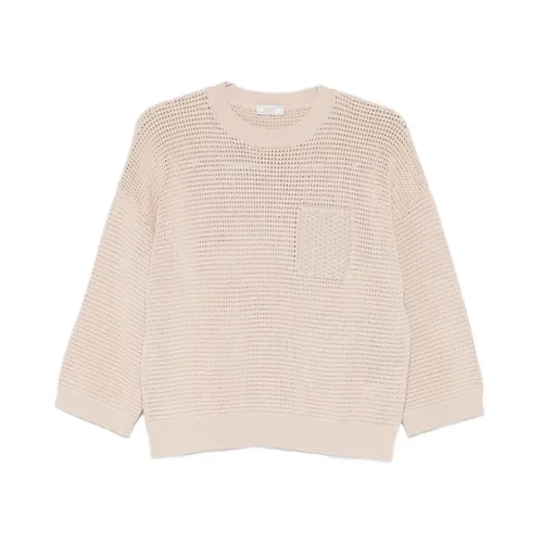 Knitwear > Round-neck Knitwear - - Peserico - Modalova