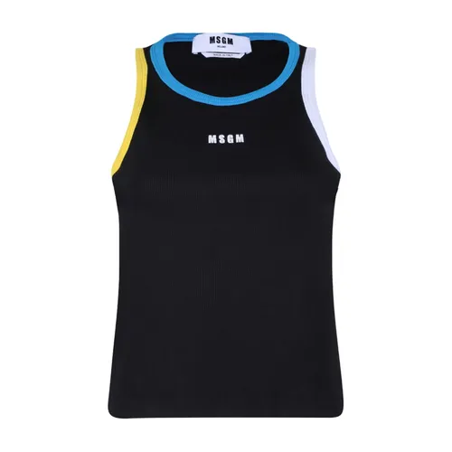 Tops > Sleeveless Tops - - Msgm - Modalova