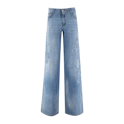 Jeans > Wide Jeans - - Ermanno Scervino - Modalova