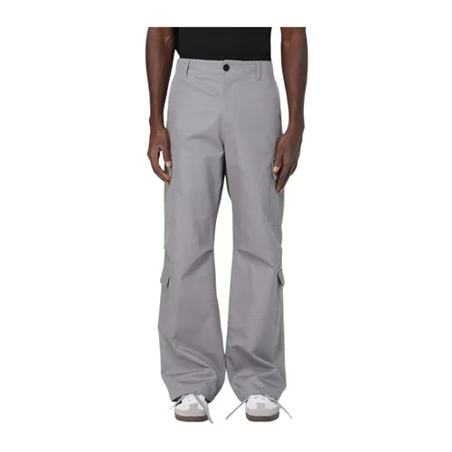 Trousers > Wide Trousers - - Msgm - Modalova