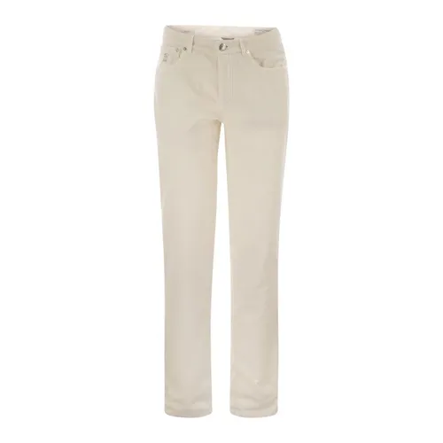 Jeans > Straight Jeans - - Brunello Cucinelli - Modalova