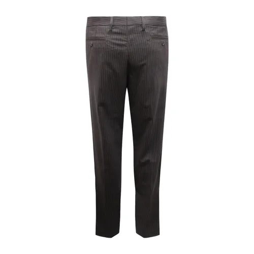 Trousers > Straight Trousers - - Dolce & Gabbana - Modalova