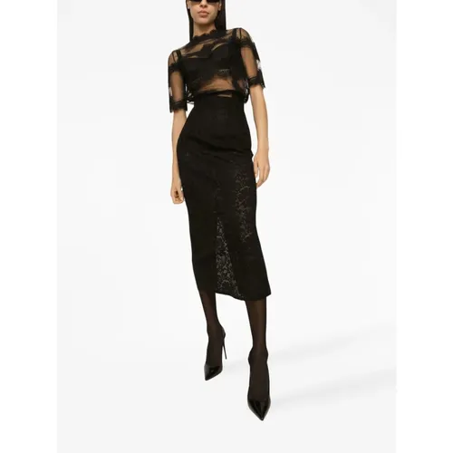 Skirts > Midi Skirts - - Dolce & Gabbana - Modalova