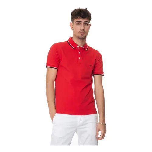 Fay - Tops > Polo Shirts - Red - Fay - Modalova