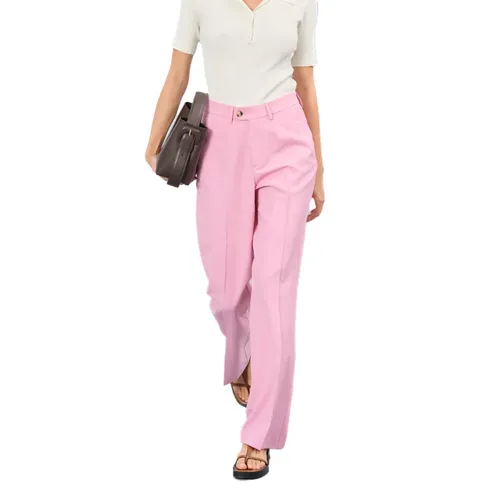 Trousers > Wide Trousers - - Sand - Modalova
