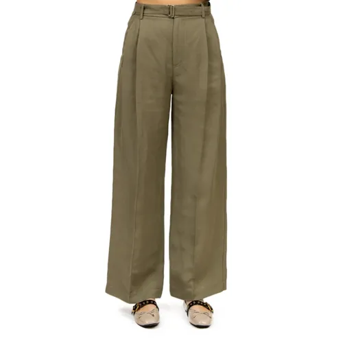 Trousers > Wide Trousers - - Tela - Modalova