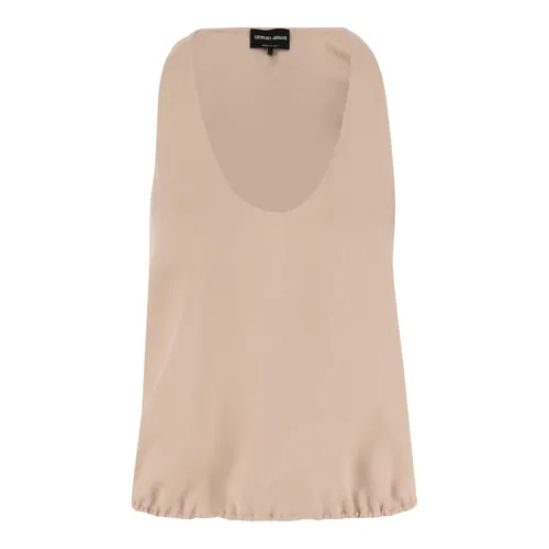 Tops > Sleeveless Tops - - Giorgio Armani - Modalova