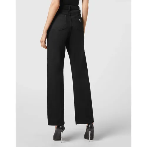 Jeans > Wide Jeans - - Philipp Plein - Modalova