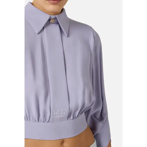 Blouses & Shirts > Shirts - - Elisabetta Franchi - Modalova