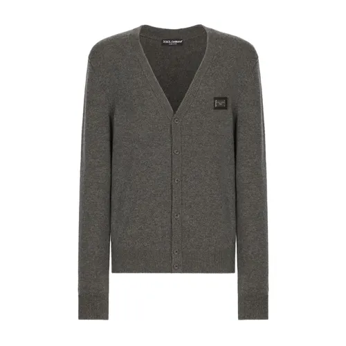 Knitwear > Cardigans - - Dolce & Gabbana - Modalova
