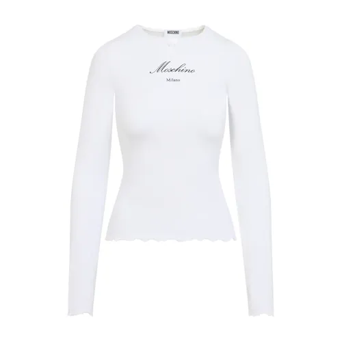 Tops > Long Sleeve Tops - - Moschino - Modalova