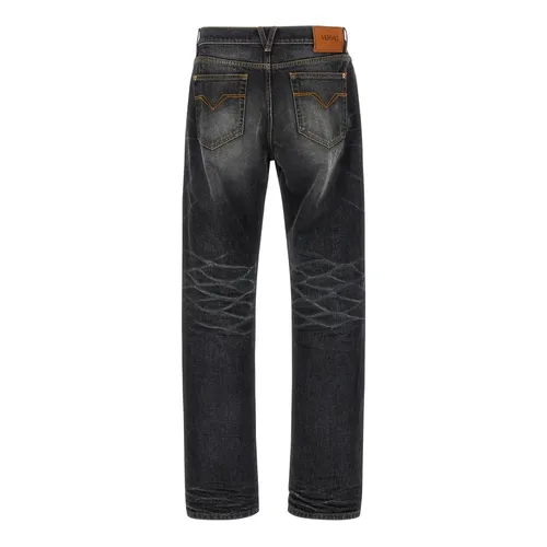 Jeans > Straight Jeans - - Versace - Modalova