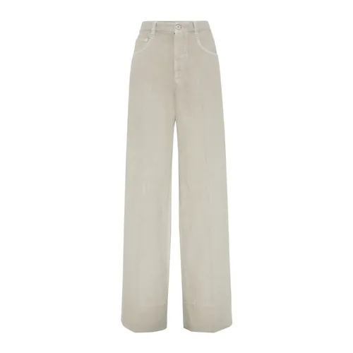 Jeans > Wide Jeans - - Brunello Cucinelli - Modalova
