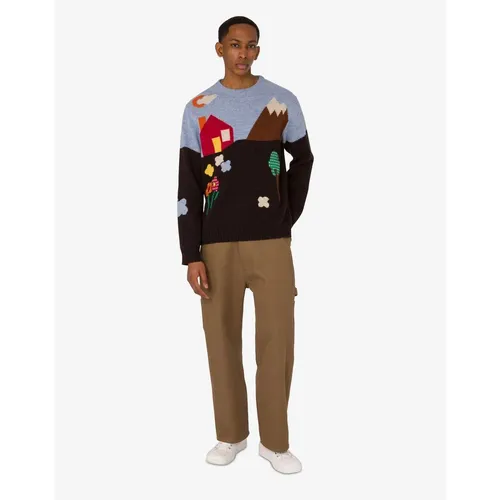 Trousers > Straight Trousers - - Moschino - Modalova