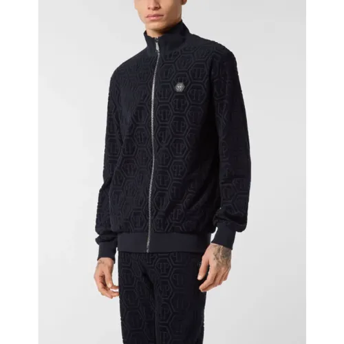 Sweatshirts & Hoodies > Zip-throughs - - Philipp Plein - Modalova