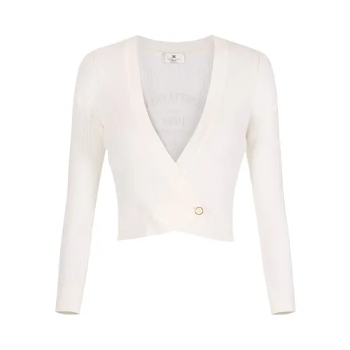 Knitwear > Cardigans - - Elisabetta Franchi - Modalova