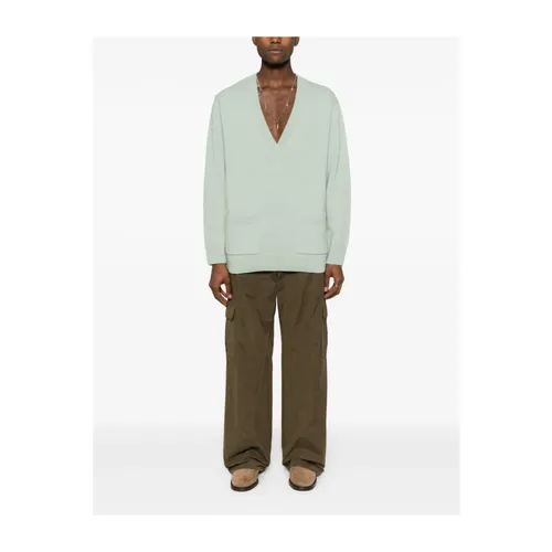 Knitwear > V-neck Knitwear - - Dries Van Noten - Modalova