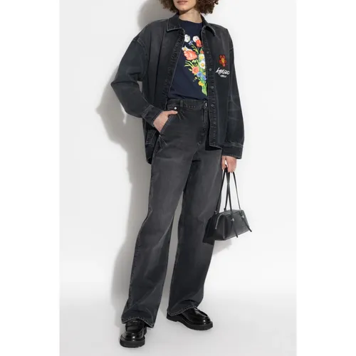Blouses & Shirts > Denim Shirts - - Kenzo - Modalova