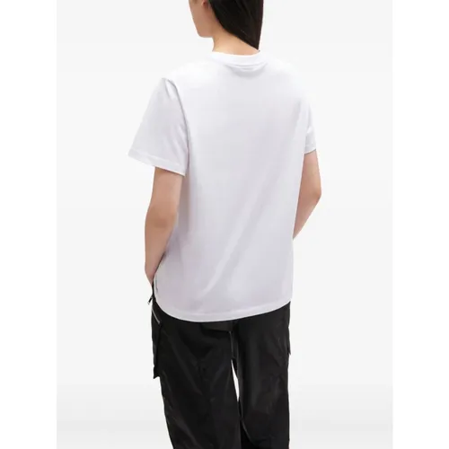 Ganni - Tops > T-Shirts - White - Ganni - Modalova