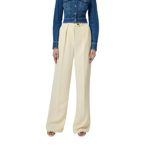 Trousers > Wide Trousers - - Elisabetta Franchi - Modalova