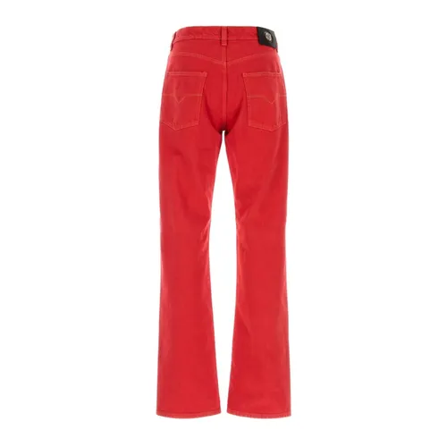 Jeans > Straight Jeans - - Versace - Modalova