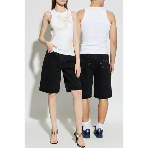 Tops > Sleeveless Tops - - Carne Bollente - Modalova