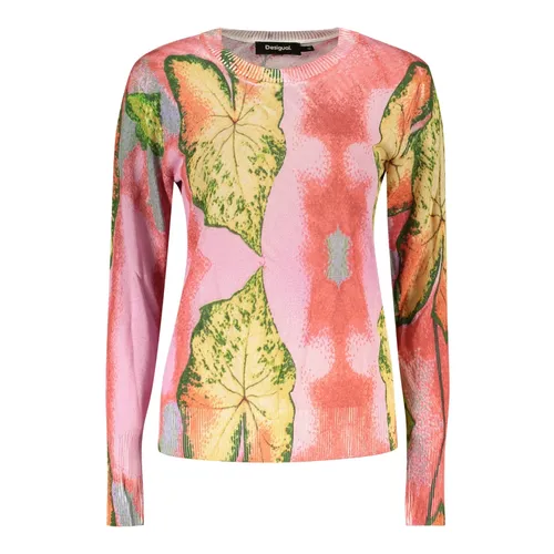 Knitwear > Round-neck Knitwear - - Desigual - Modalova