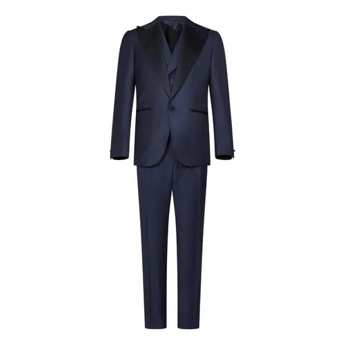 Suits > Suit Sets > Single Breasted Suits - - Franzese Collection - Modalova
