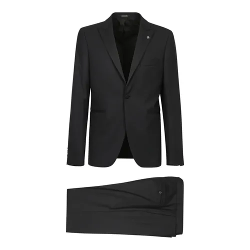 Suits > Suit Sets > Single Breasted Suits - - Tagliatore - Modalova