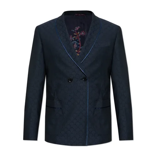 Etro - Jackets > Blazers - Blue - Etro - Modalova