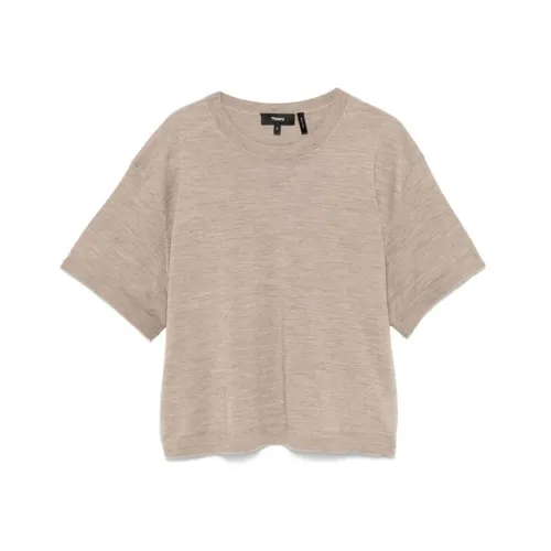 Theory - Tops > T-Shirts - Brown - Theory - Modalova