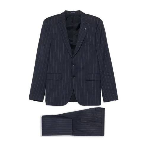 Suits > Suit Sets > Single Breasted Suits - - Tagliatore - Modalova